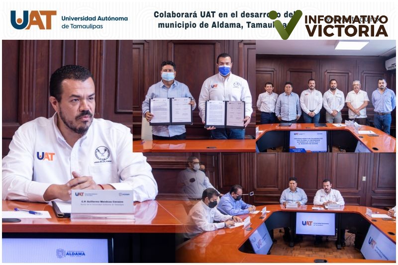 Colaborará UAT en el desarrollo de Aldama, Tamaulipas