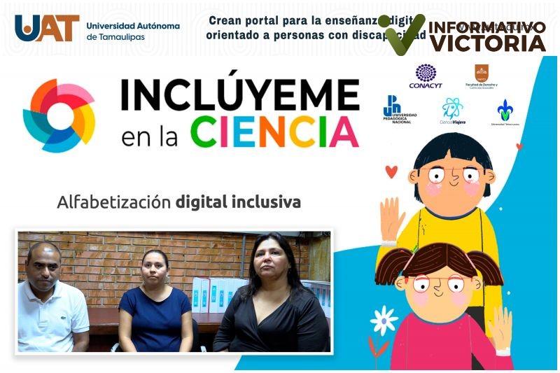 Crean portal para la enseñanza de la ciencia orientado a personas con discapacidad