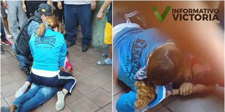 Campeona de artes marciales somete a hombre que golpeó a su novia.