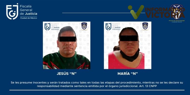 Cae pareja por presunto Feminicidio de su hija de 2 años.