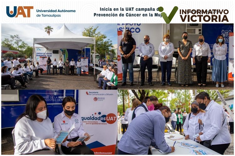 Inicia en la UAT campaña de Prevención de Cáncer en la Mujer