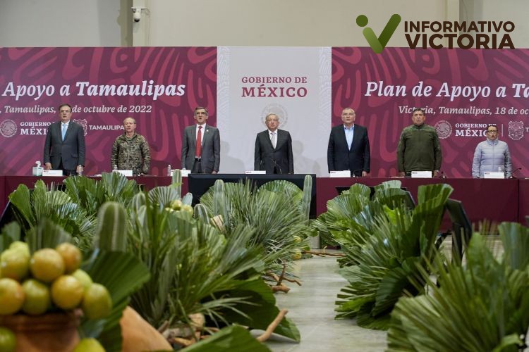 Será Tamaulipas un referente positivo de la patria, dice el Gobernador al Presidente