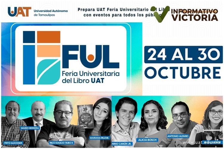 La Feria Universitario del Libro UAT 2022 prepara eventos para todos los públicos.