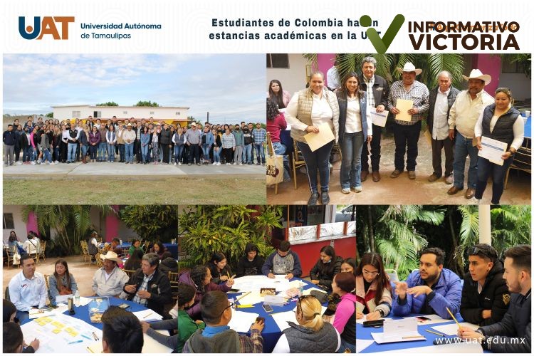 Estudiantes de Colombia hacen estancias académicas en la UAT.