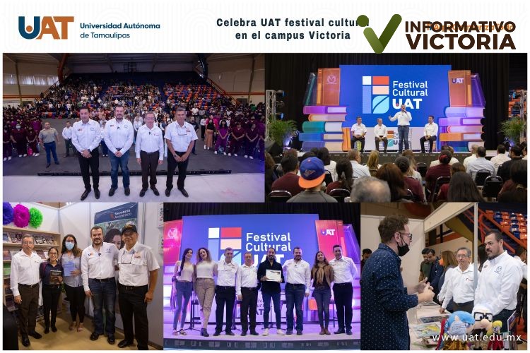 Rector inaugura el Festival Cultural de la UAT en Ciudad Victoria.