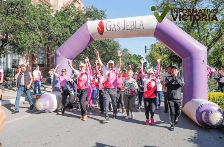 DIF Tamaulipas por estilos de vida saludables contra el cáncer de mama