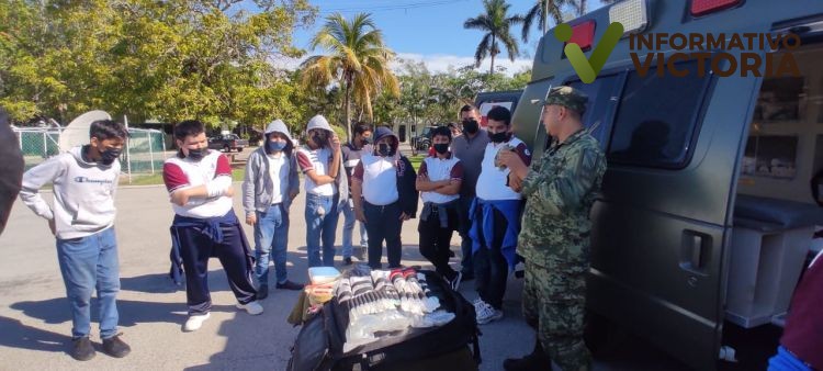 Vistan estudiantes de Secundaria 48/a Zona Militar