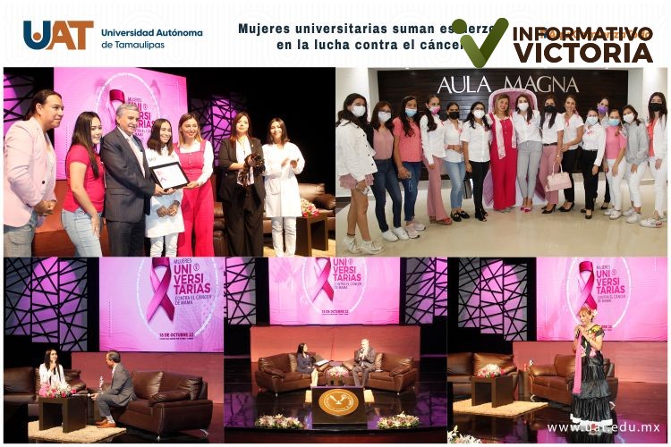 Mujeres universitarias suman esfuerzos en la lucha contra el cáncer de mama