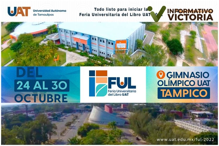 Todo listo para el arranque de la Feria Universitaria del Libro UAT 2022