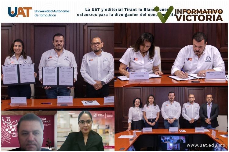 La UAT y Editorial Tirant Lo Blanch unen esfuerzos para la divulgación del conocimiento.