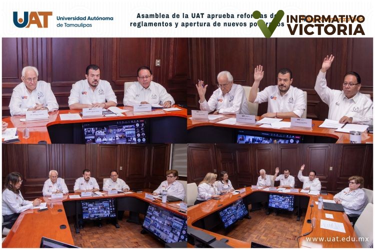 Asamblea de la UAT aprueba nuevos posgrados y reformas en reglamentos.