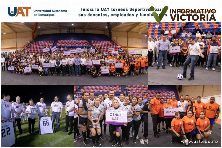 Reactiva UAT torneos deportivos para sus docentes, empleados y directivos.