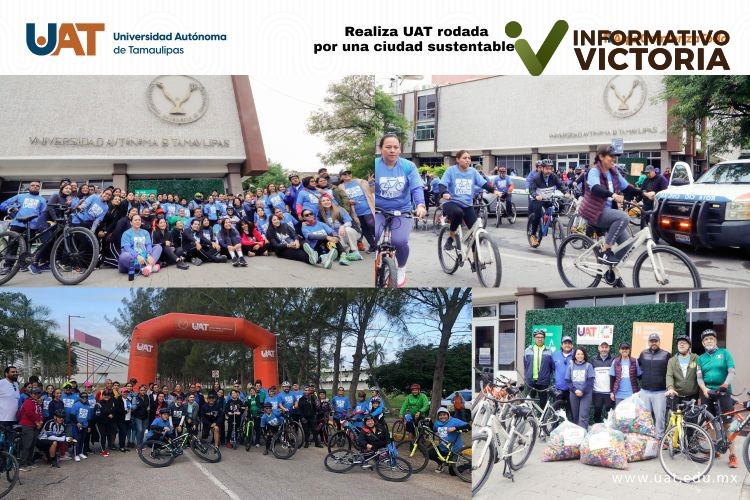 Realiza UAT actividad sobre ruedas por una movilidad sustentable.