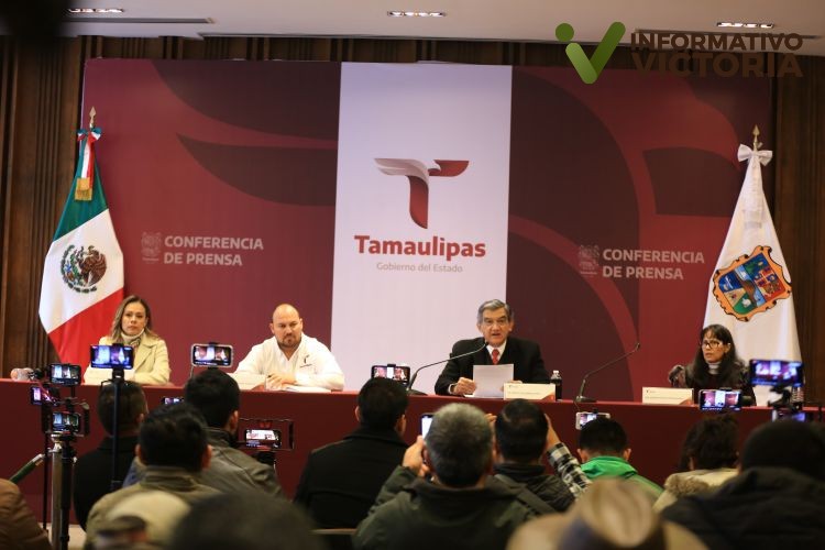 Todo el peso de la ley para los responsables de amenazas a edificios públicos de Tamaulipas, afirma Gobernador. 