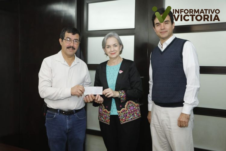 Recibe DIF Tamaulipas donativo de empresarios y productores del campo.