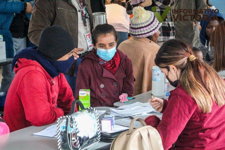 Unen esfuerzos DIF Tamaulipas y el INJUVE en favor de migrantes.