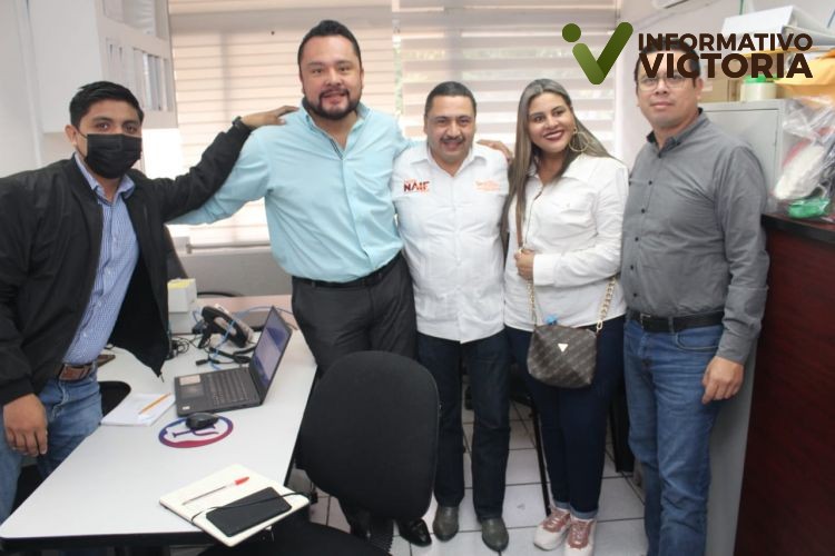 Recibe Naif Hamscho simpatía y respaldo de trabajadores de la SET.