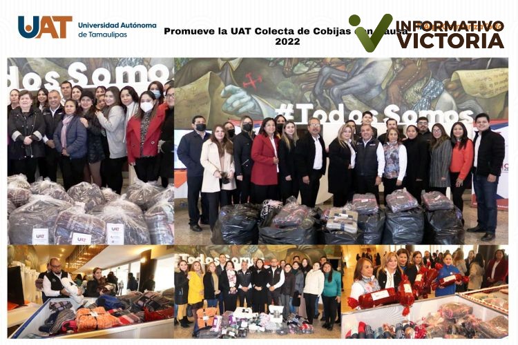 Promueve la UAT Colecta de Cobijas Con Causa 2022.
