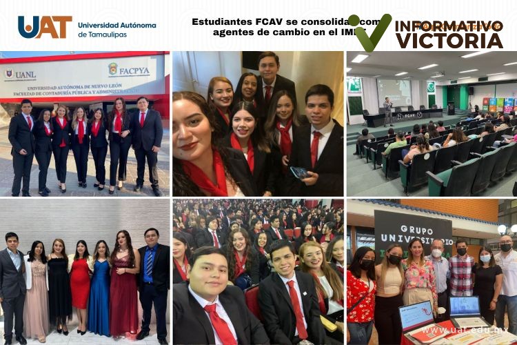 Destacan estudiantes de la FCAV-UAT en el IMEF Universitario.