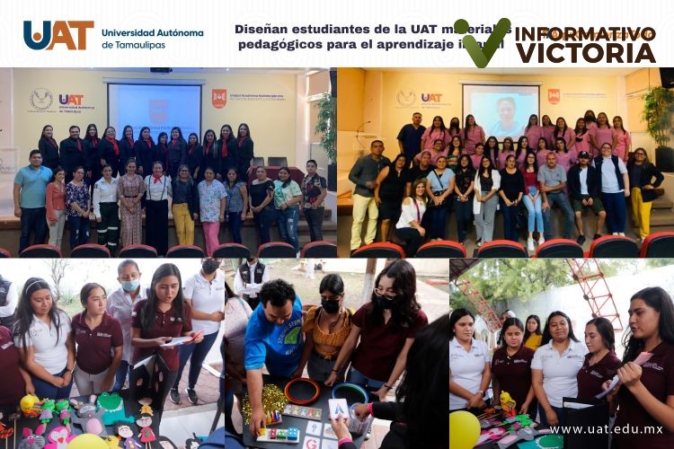 Desarrollan estudiantes de la UAT materiales didácticos para el aprendizaje infantil