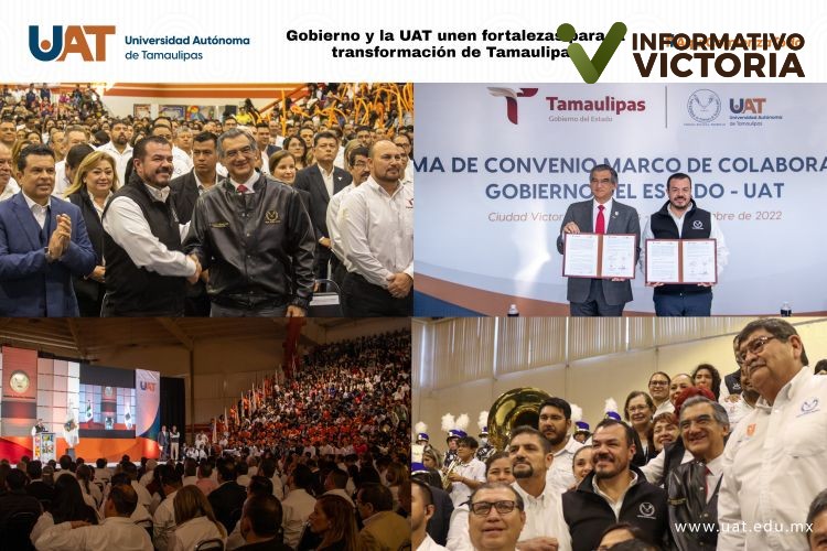 El Gobierno y la UAT unen fuerzas para la transformación de Tamaulipas