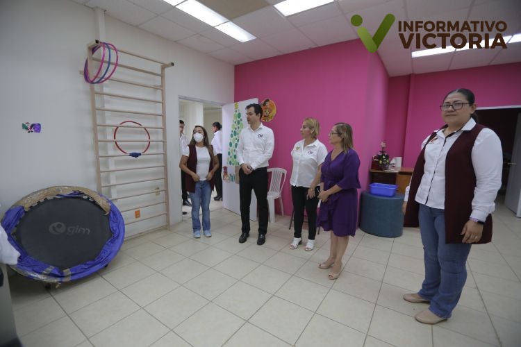 Supervisa DIF Tamaulipas funcionamiento de Unidades Básicas de Rehabilitación.