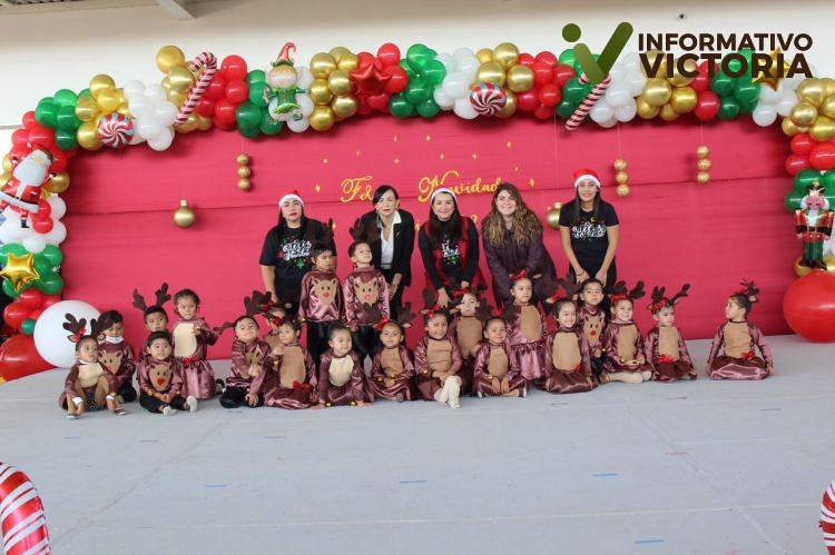 Celebra CECUDI Echeverría del DIF Tamaulipas la llegada de la Navidad.