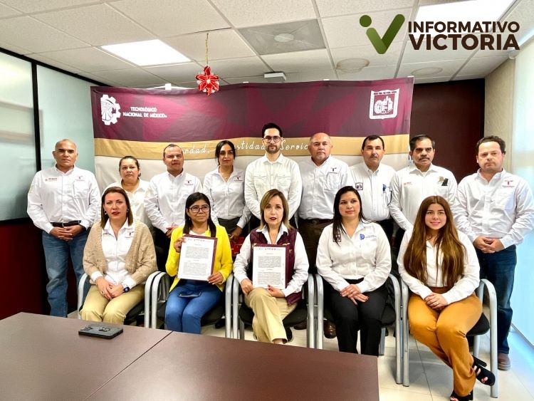 Firman ITACE y Tec Victoria convenio de colaboración. 
