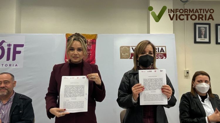 Firman ITACE y DIF Victoria convenio de colaboración. 