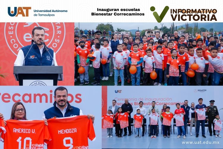 Inauguran proyecto social de Escuelas Bienestar Correcaminos