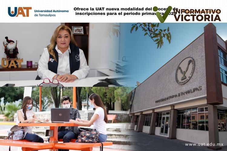 Ofrece la UAT nueva modalidad del proceso de inscripciones para el ciclo escolar primavera 2023.