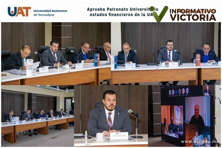 Aprueba Patronato Universitario estados financieros de la UAT.