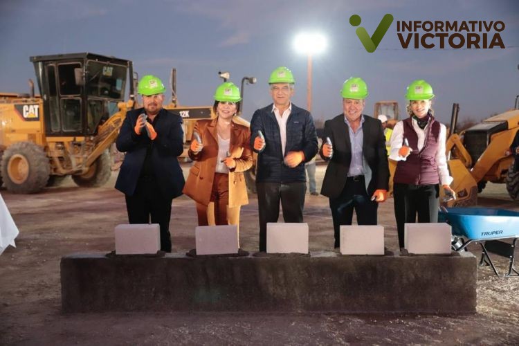 Colocan primera piedra de Recinto Fiscal Estratégico en Nuevo Laredo. 