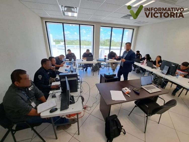 Embajada de Estados Unidos capacita a elementos de la Fiscalía de Justicia de Tamaulipas.
