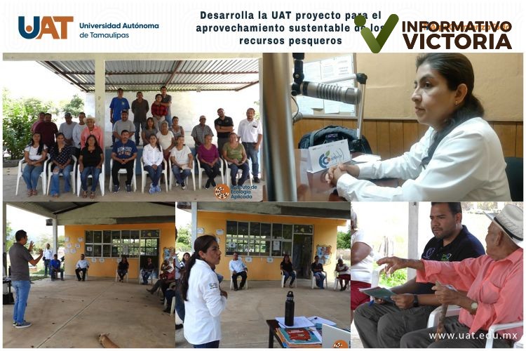 Desarrolla la UAT proyecto para el aprovechamiento sustentable de los recursos pesqueros.