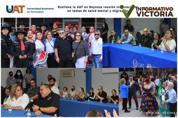 Sostiene la UAT reunión internacional en temas de salud mental y migración.