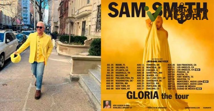 Sam Smith tendrá 2 fechas más de su gira «Gloria» en México.