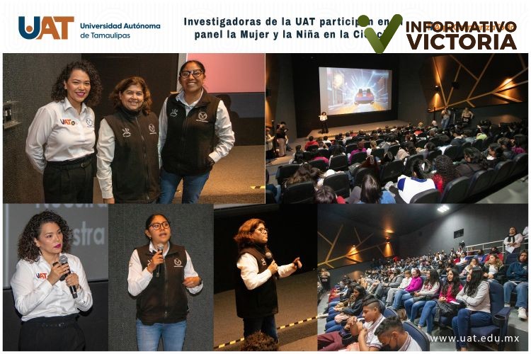Investigadoras de la UAT participan en el panel “La mujer y la niña en la ciencia”