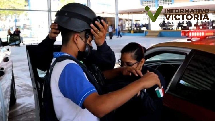 Participa Guardia Estatal en campaña educativa del ITACE.