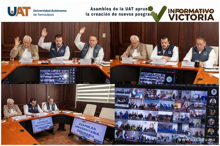 Asamblea de la UAT aprueba la creación de nuevos posgrados.