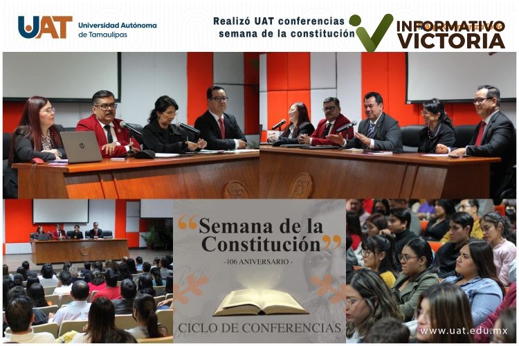Realiza UAT ciclo de conferencias por el 106 aniversario de la Constitución.