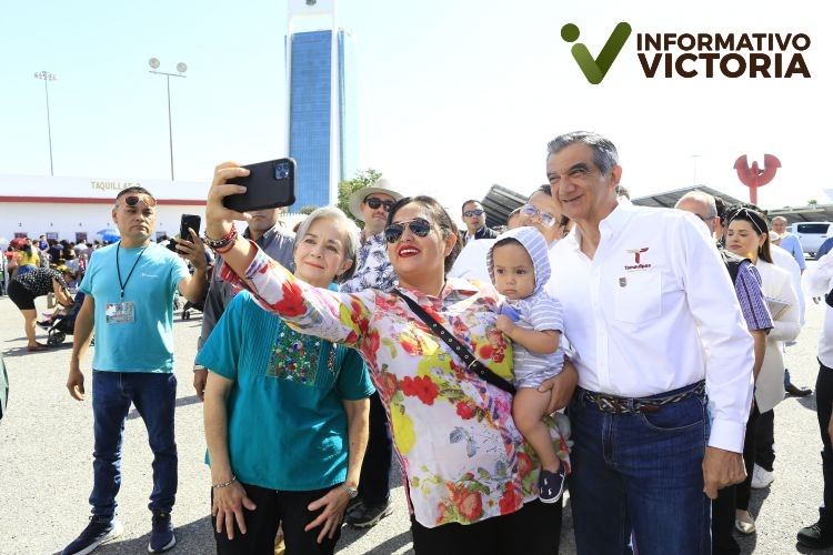 Gobernador y presidenta del DIF celebran a la gran familia tamaulipeca con DIFZANIA. 