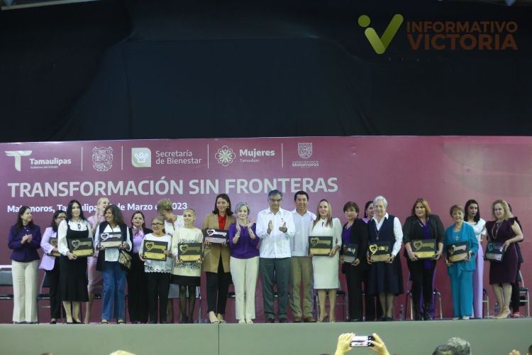 «No están solas», dice Américo Villarreal a las mujeres, al reaperturar Casas Violeta. 
