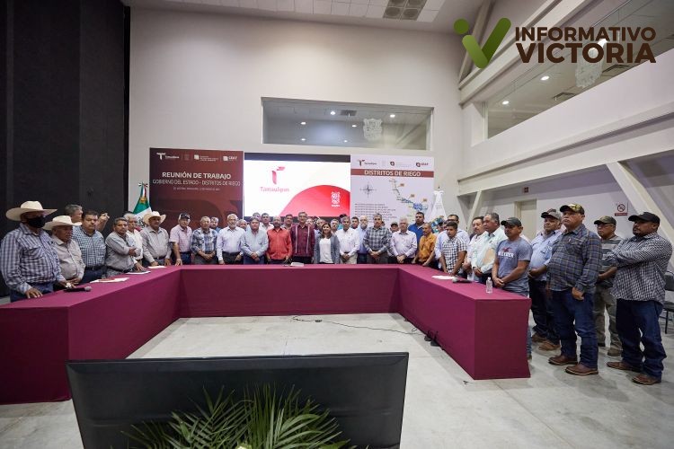 Anuncia el gobernador a productores, creación de Secretaría de Recursos Hidráulicos. 