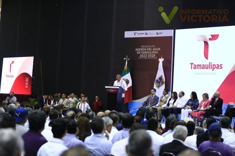 Es tiempo de actuar para garantizar derecho al agua; presenta gobernador de Tamaulipas