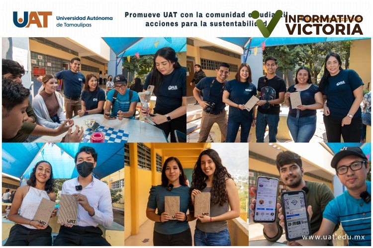 Promueve UAT con la comunidad estudiantil acciones para la sustentabilidad.