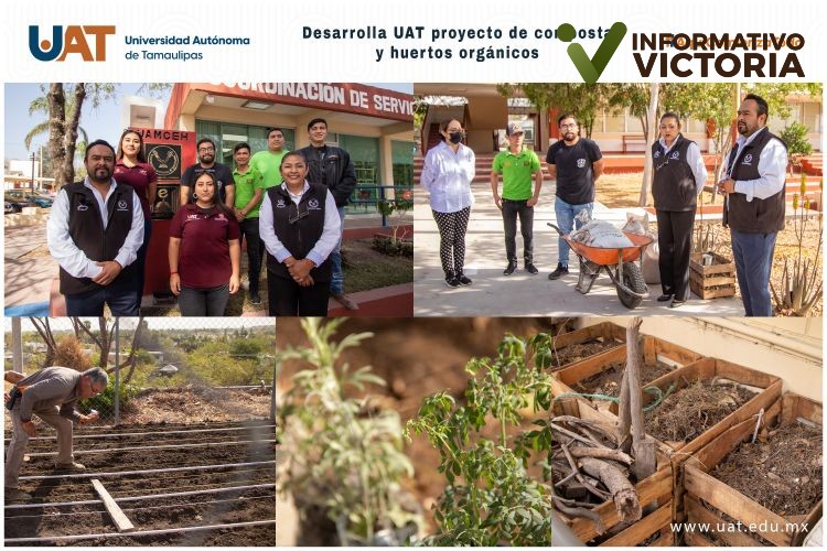 Desarrolla UAT proyecto de composta y huertos orgánicos.