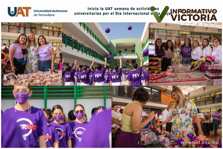 Inicia la UAT actividades por el Día Internacional de la Mujer.
