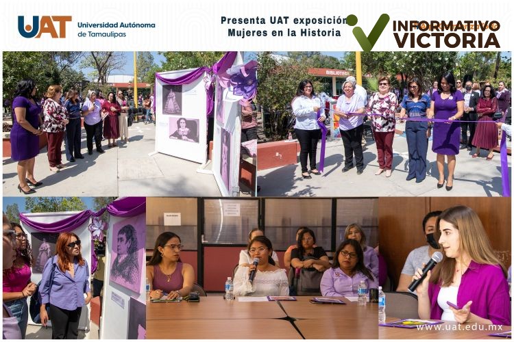 Presenta UAT exposición de mujeres en la historia