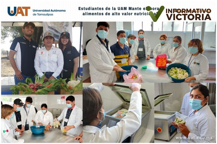 Estudiantes de la UAM Mante elaboran alimentos de alto valor nutricional.